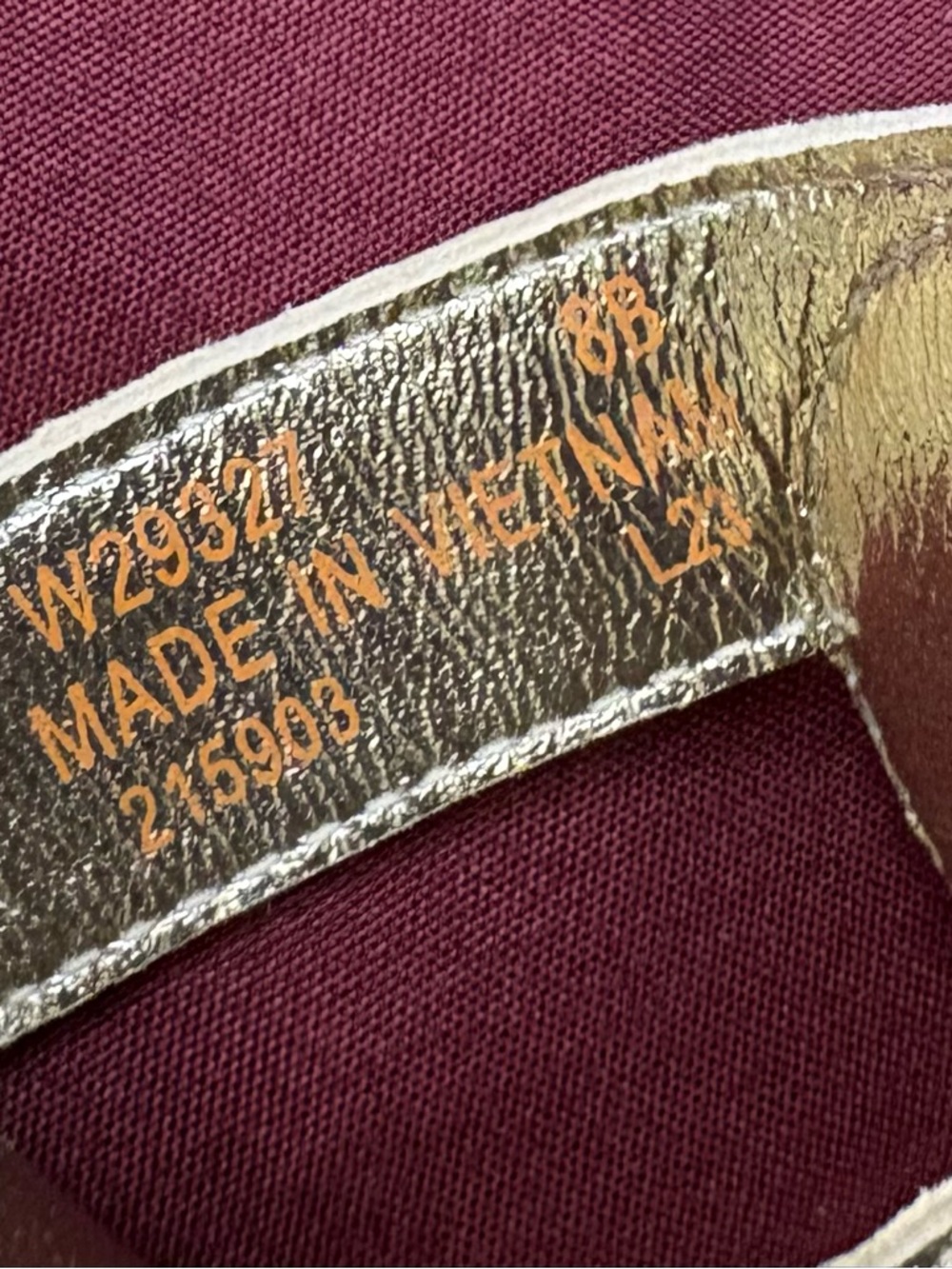 Cole Haan Gold Metallic Slide Mules - Picture 9 of 9